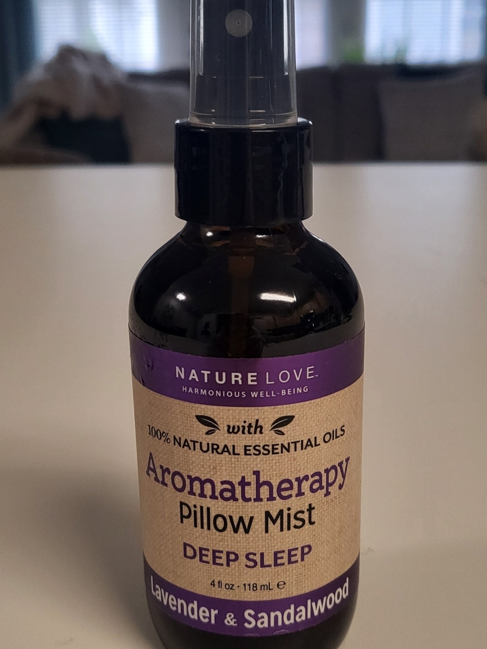 NEW Nature Love Deep Sleep Aromatherapy Pillow Mist - Lavender & Sandalwood 4 oz